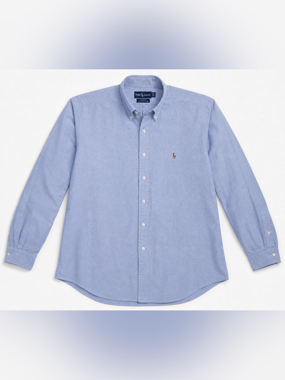 Ralph Lauren Light Blue Button-Down Oxford Shirt
